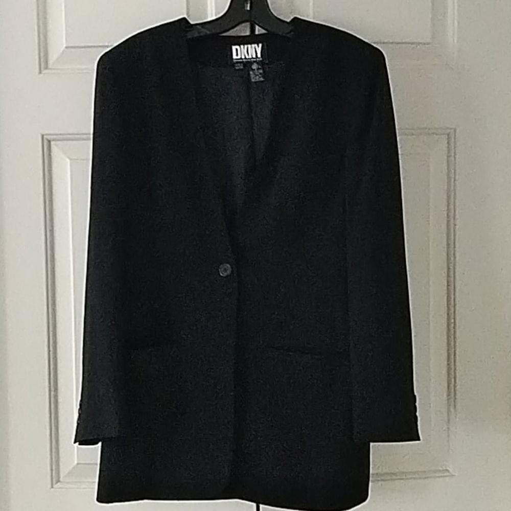 DKNY Black Blazer Sz 4